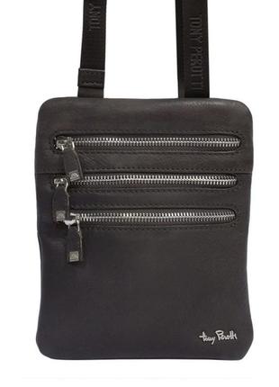 Сумка шкіряна contatto 9019 moro коричневий