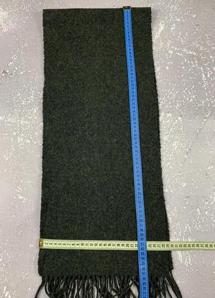 Lacoste vintage винтажный шерстяной шарф5 фото