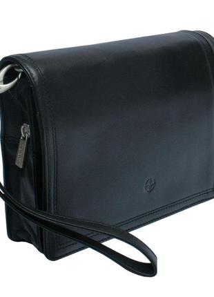 Сумка шкіряна cortina 6054 чорний