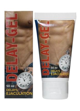 Гель пролонгатор для мужчин delay gel, 50мл