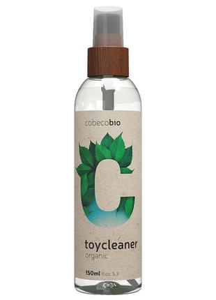 Засіб для очищення інтиму іграшок cobeco bio organic toycleaner, 150 мл