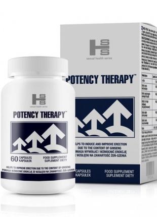 Засіб для поліпшення потенції potency therapy, 60 шт.
