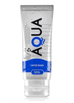 Лубрикант на водной основе aqua quality, 50мл