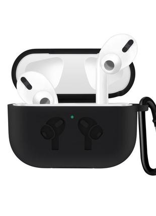 Чехол для наушников airpods pro чёрный