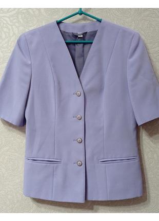 C&a винтаж жакет блуза рубашка лавандового цвета s m1 фото
