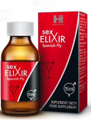 Збуджувальні краплі sex elixir spanish fly, 15 мл