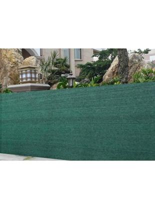 Сітка затіняюча, зелена 10 м на паркан та для рослин 1,5 м bass polska bh 859505 фото