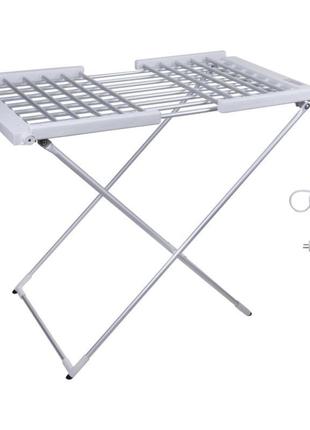 Электрическая сушилка для белья напольная comfort edc-53148s раскладная....