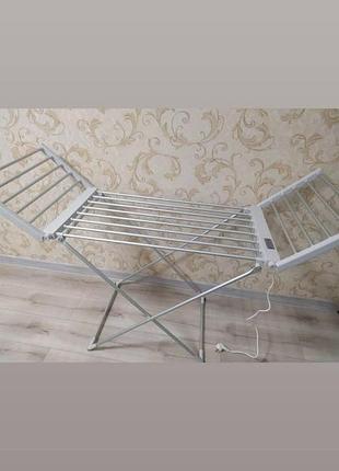 Электрическая сушилка для белья напольная comfort edc-53148s раскладная....