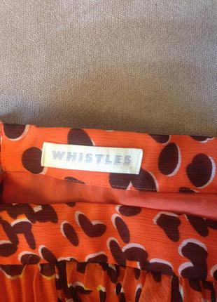 Whistles культовая модель плессированная юбка в принт5 фото