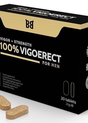 Препарат для потенции blackbull 100% vigoerect vigor strength, 20 таблеток