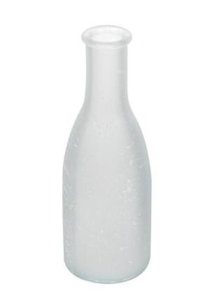 Набор из 4-х ваз bottle white-frost h18 d6x26,5 см стекло3 фото