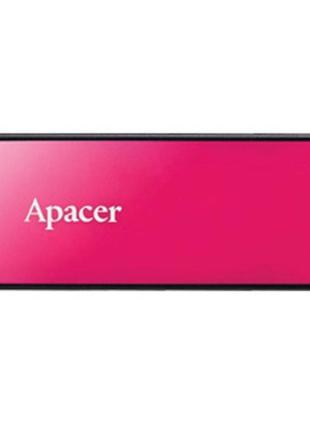 Flash apacer usb 2.0 ah334 32gb pink1 фото