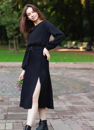 Чорне елегантне плаття