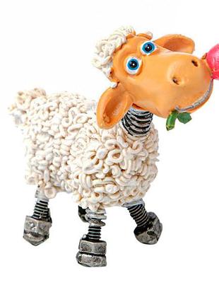 Фигурка декоративная "овечка" 8х3х7см