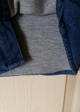 Трикотажная рубашка под джинс на 13-14 лет tchibo3 фото