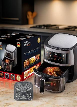 Zepline zp-111: безмасляна електрична фритюрниця на 7 л, 4000 вт