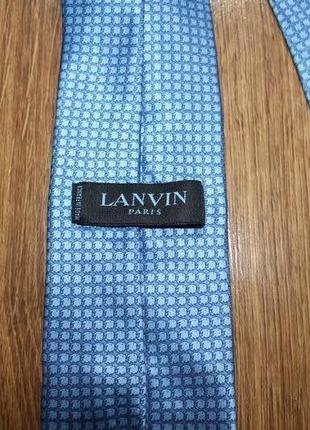 Шелковый галстук lanvin3 фото