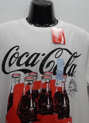 Мужская футболка coca-cola at primark  оригинал р.50 085fmls  (только в указанном размере, только 1 шт)2 фото