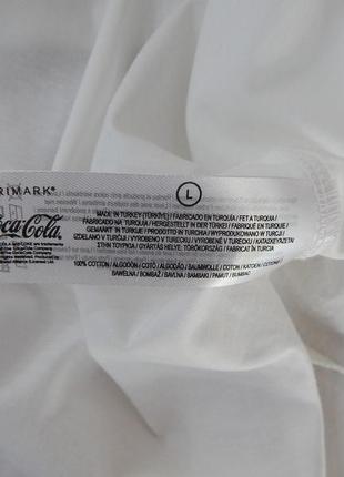 Мужская футболка coca-cola at primark  оригинал р.50 085fmls  (только в указанном размере, только 1 шт)8 фото