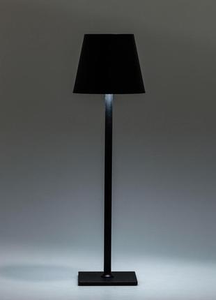 Настільна лампа на акумуляторі в скандинавському стилі 5 вт світильник настільний чорний1 фото