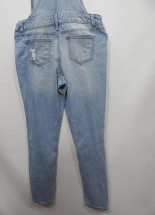 Жіночий джинсовий комбінезон підлітковий forever21 ukr р.38-40 eur 34 027glk (в зазначеному розмірі, тільки 1 шт.)2 фото
