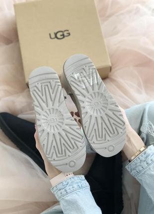 Ugg classic mini beige 🆕 шикарні жіночі уггі 🆕 купити накладений платіж4 фото