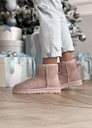 Ugg mini classic peach🆕 шикарные женские угги 🆕 купить наложенный платёж