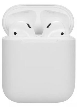 Силіконовий футляр для навушників airpods 1/2 ultra slim1 фото