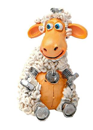 Фигурка декоративная "овечка" 8х6х10см