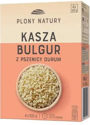 Крупа булгур  plony natury bulgur 400г (100г х4шт)1 фото