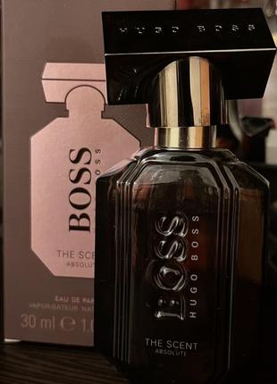 Hugo boss the scent absolute for her 30ml2 фото