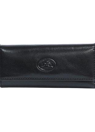 Ключниця шкіряна italico 344 nero чорний