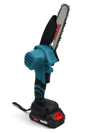 Акумуляторний гілкоріз makita duc155z 24 v 5 ah (6" 18.5 (37) picco mikro), електрична ланцюгова пила для гілок