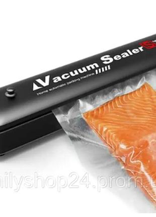 Вакуумний пакувальник для продуктів vacuum sealer zfkk-001 90w