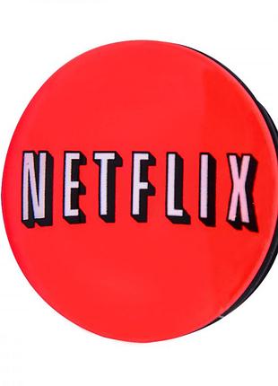 Тримач (попсокет) для телефону social networks series with glass netflix