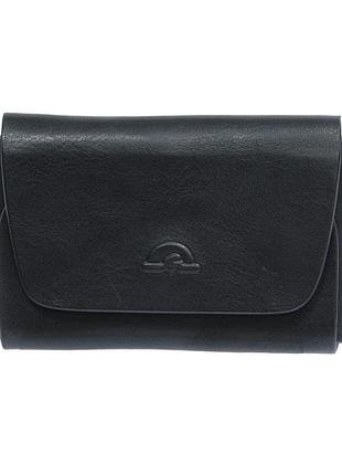 Візитниця шкіряна nevada 3740+rfid nero чорний