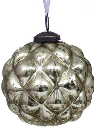 Ялинкова іграшка 10 см золото