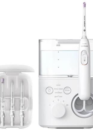 Ирригатор philips sonicare power flosser 7000 hx3911-40 белый