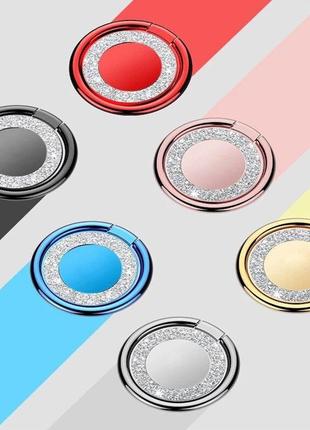 Кольцо держатель металлическое попсокет popsockets для телефона 360 градусов. подставка для смартфона v28n-g9 фото