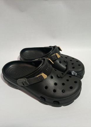 Оригінальні крокси crocs all-terrain clog тапочки резинові чоловічі в упаковці сандалі літо унісекс шльопанці1 фото
