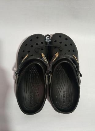Оригінальні крокси crocs all-terrain clog тапочки резинові чоловічі в упаковці сандалі літо унісекс шльопанці2 фото