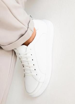 Кеды женские кожаные украина