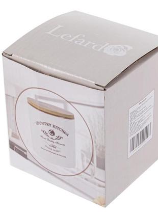 Банка для сыпучих продуктов "country kitchen" 450мл 10x11см