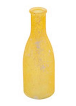 Набір із 4 ваз bottle amber h18 d6x26,5 см скло8 фото