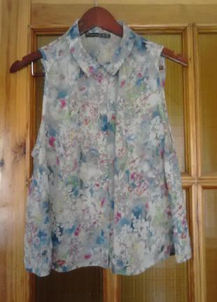 Шикарная нарядная воздушная блузка блуза майка atmosphere 121 фото