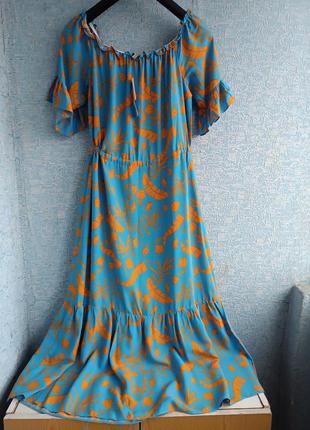 Новое натуральное женское платье сарафан george3 фото