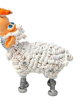Фигурка декоративная "овечка" 9х4х11см