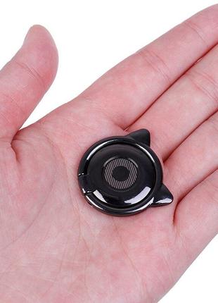 Кільце тримач підставка металеве 360° попсокет popsockets для телефону смартфона cv360s сріблястий4 фото