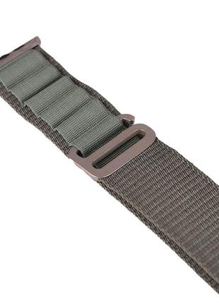 Ремешок watch ocean band к часам smartx ultra / apple watch крепление на 42/44/45/49 мм зеленый
